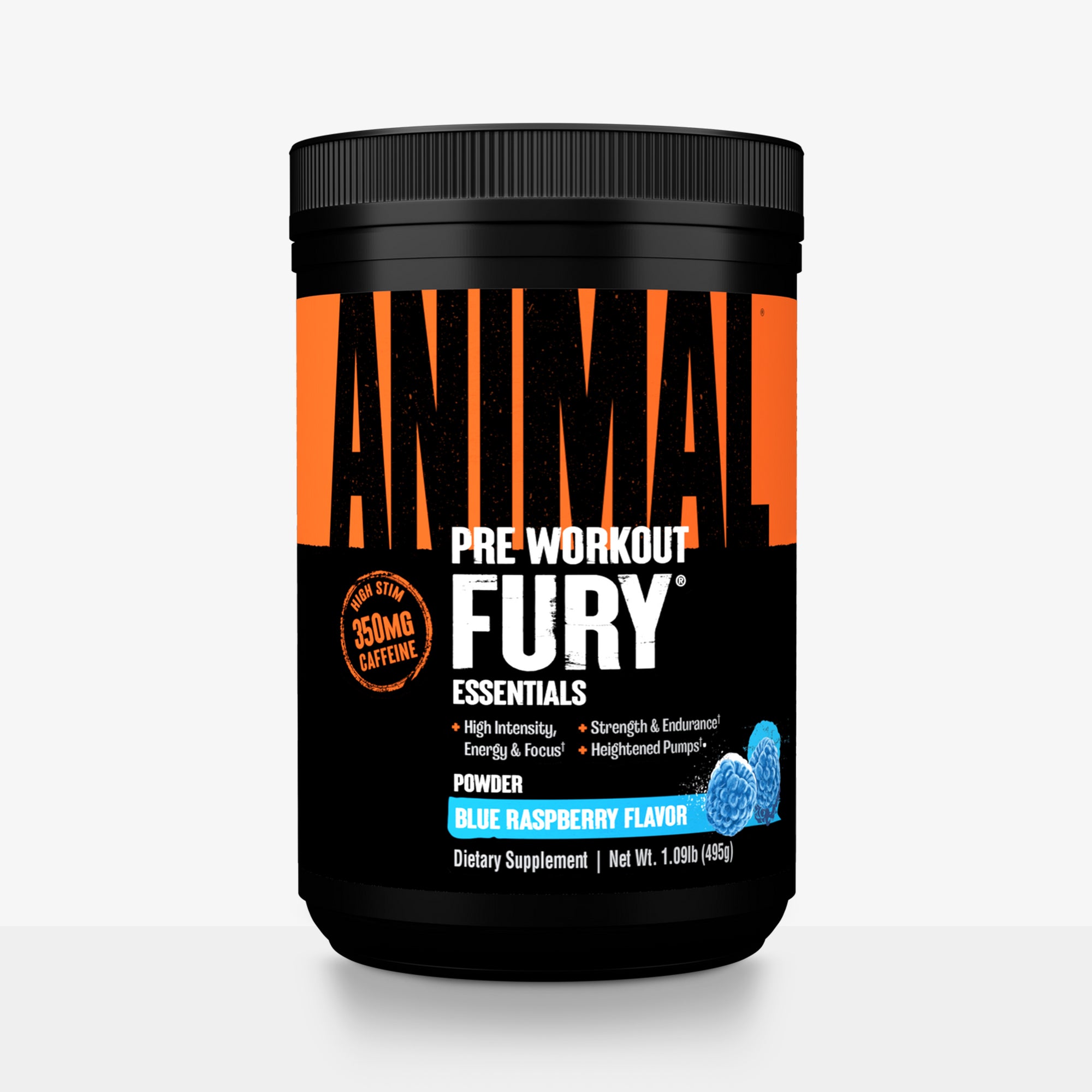 Animal Fury Blue Raspberry